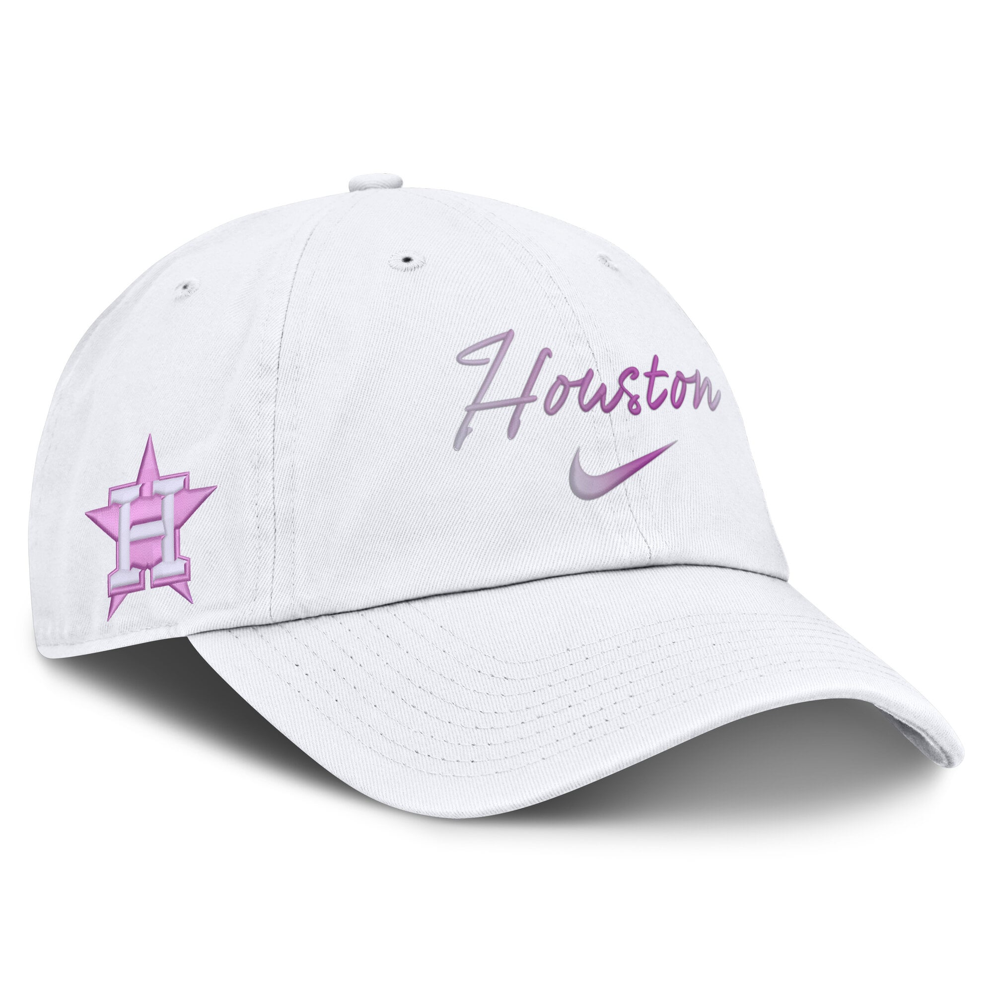 Men's Nike White Houston Astros Mother’s Day Club Adjustable Hat