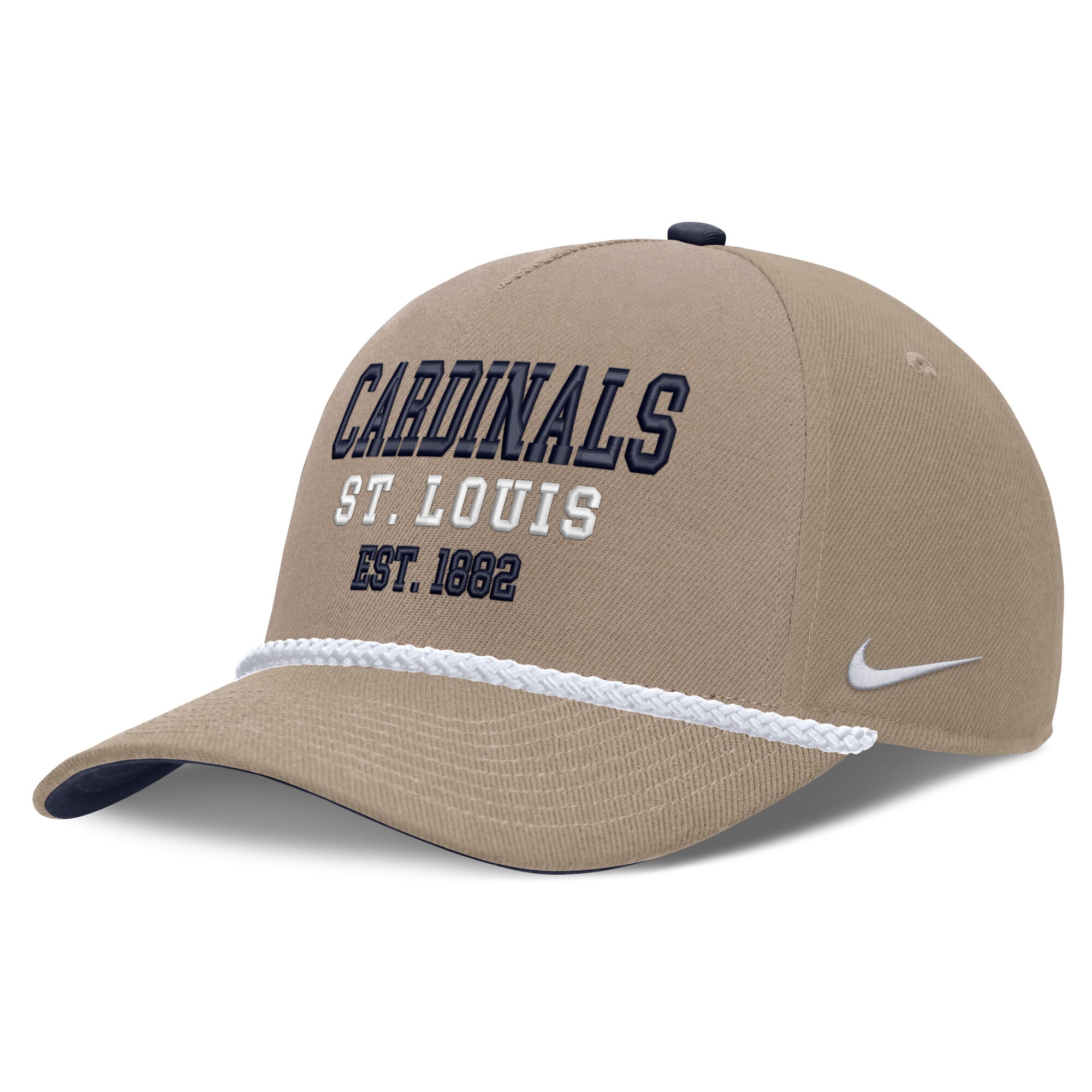 Men's Nike  Khaki St. Louis Cardinals Father's Day Rope Rise Adjustable Hat