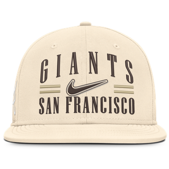 Men's Nike Natural San Francisco Giants True Dri-FIT AeroBill Fitted Hat