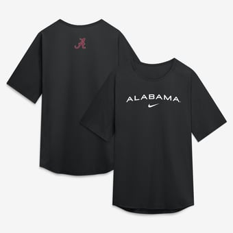Men's Nike Black Alabama Crimson Tide Golf Club Shirt