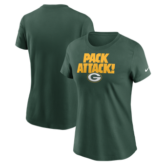 Women's Nike Green Green Bay Packers Winning Dreams T-Shirt