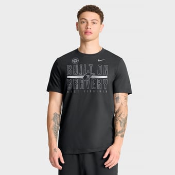 Men's Nike Black West Virginia Mountaineers Built on Bravery T-Shirt
