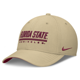 Men's Nike Gold Florida State Seminoles Game Day Rise Swooshflex Hat