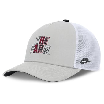 Unisex Nike Gray Stanford Cardinal 2026 Basketball Refresh 5-Panel Rise Trucker Hat