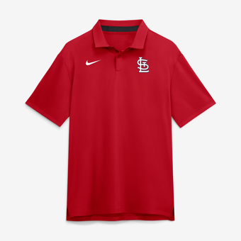 Men's Nike Red St. Louis Cardinals Tour Dri-FIT Polo