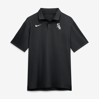 Men's Nike Black Chicago White Sox Tour Dri-FIT Polo