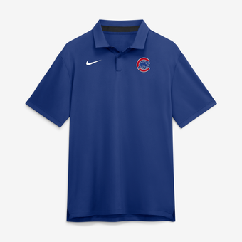 Men's Nike Royal Chicago Cubs Tour Dri-FIT Polo