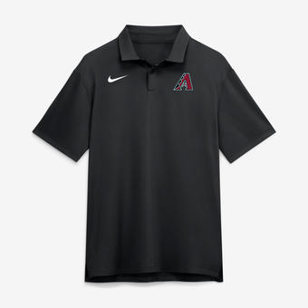Men's Nike Black Arizona Diamondbacks Tour Dri-FIT Polo