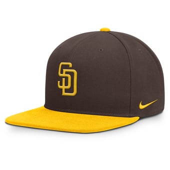 Men's Nike  Brown/Gold San Diego Padres Primetime Pro Dri-FIT Snapback Hat
