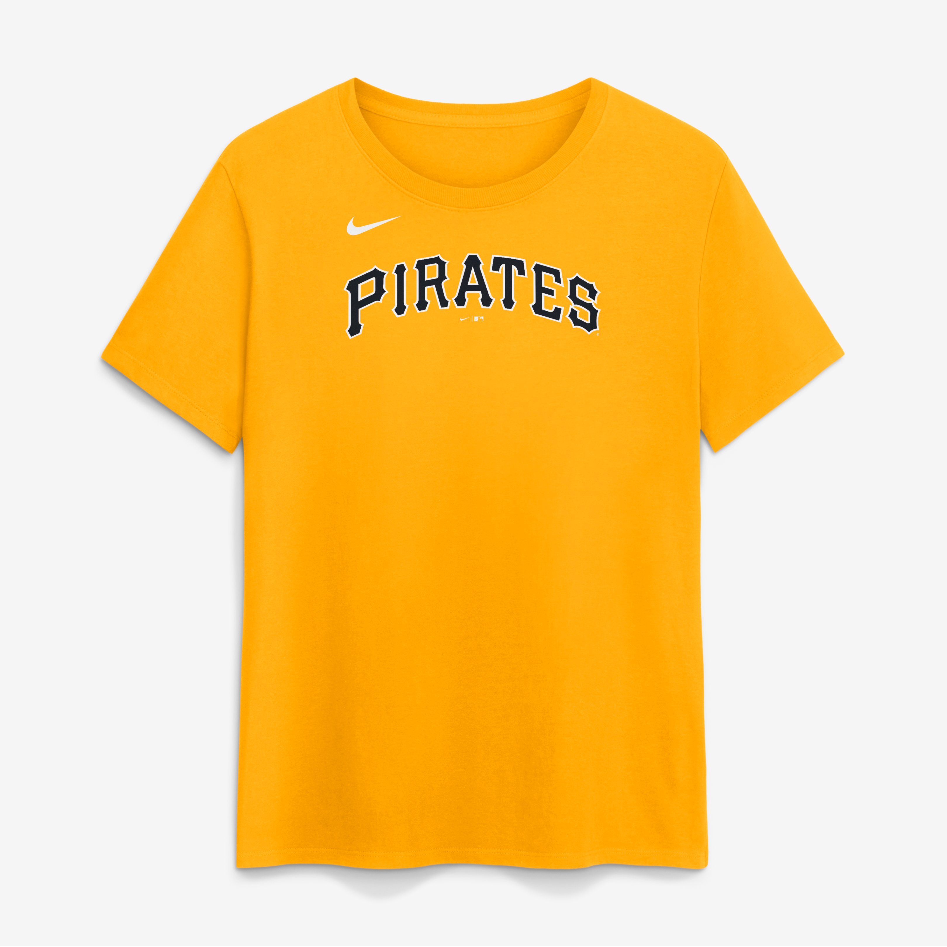 Women's Nike Gold Pittsburgh Pirates Wordmark T-Shirt