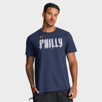 Men's Nike Navy Philadelphia Phillies City Connect Large Logo T-Shirt