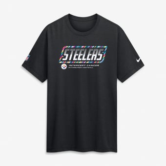 Men's Nike Black Pittsburgh Steelers 2026 NFL Crucial Catch Tri-Blend Dri-FIT T-Shirt