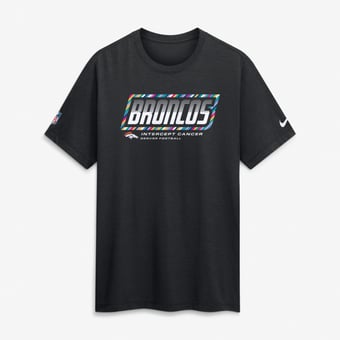Men's Nike Black Denver Broncos 2026 NFL Crucial Catch Tri-Blend Dri-FIT T-Shirt