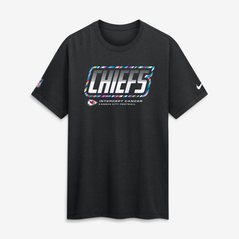 Men's Nike Black Kansas City Chiefs 2026 NFL Crucial Catch Big & Tall Tri-Blend Dri-FIT T-Shirt