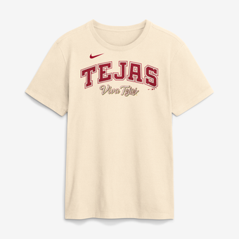 Men's Nike Cream Texas Rangers 2026 City Connect Wordmark T-Shirt