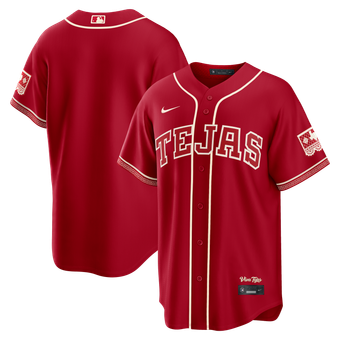 Men's Nike  Red Texas Rangers 2026 City Connect Stadium Jersey