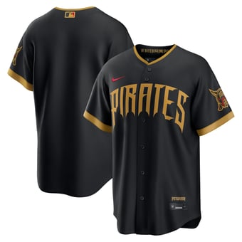 Men's Nike  Black Pittsburgh Pirates 2026 City Connect Stadium Jersey