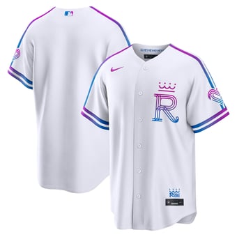 Men's Nike  White Kansas City Royals 2026 City Connect Stadium Jersey