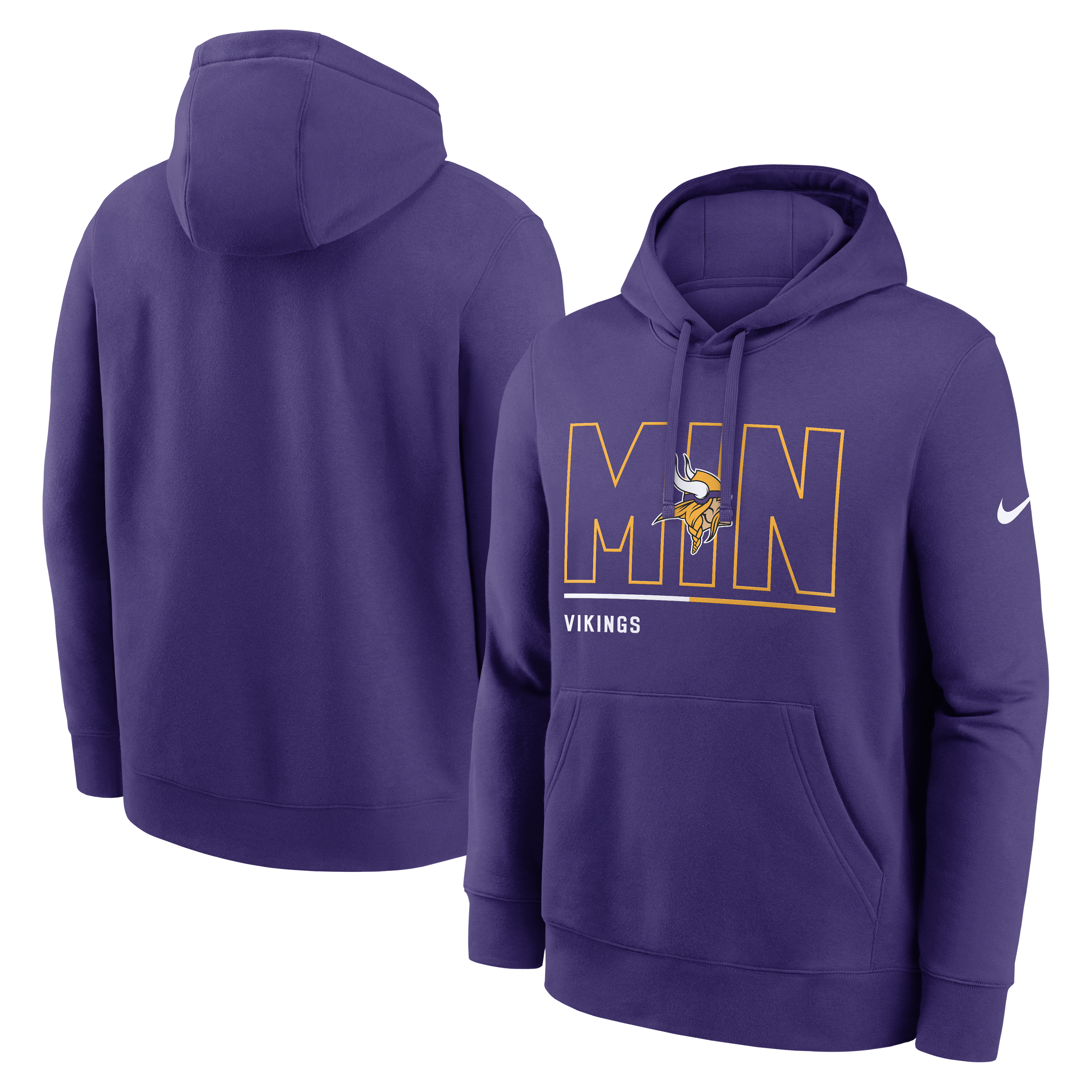 Men's Nike Purple Minnesota Vikings City Code Hoodie