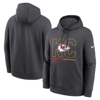 Men's Nike Charcoal Kansas City Chiefs City Code Hoodie