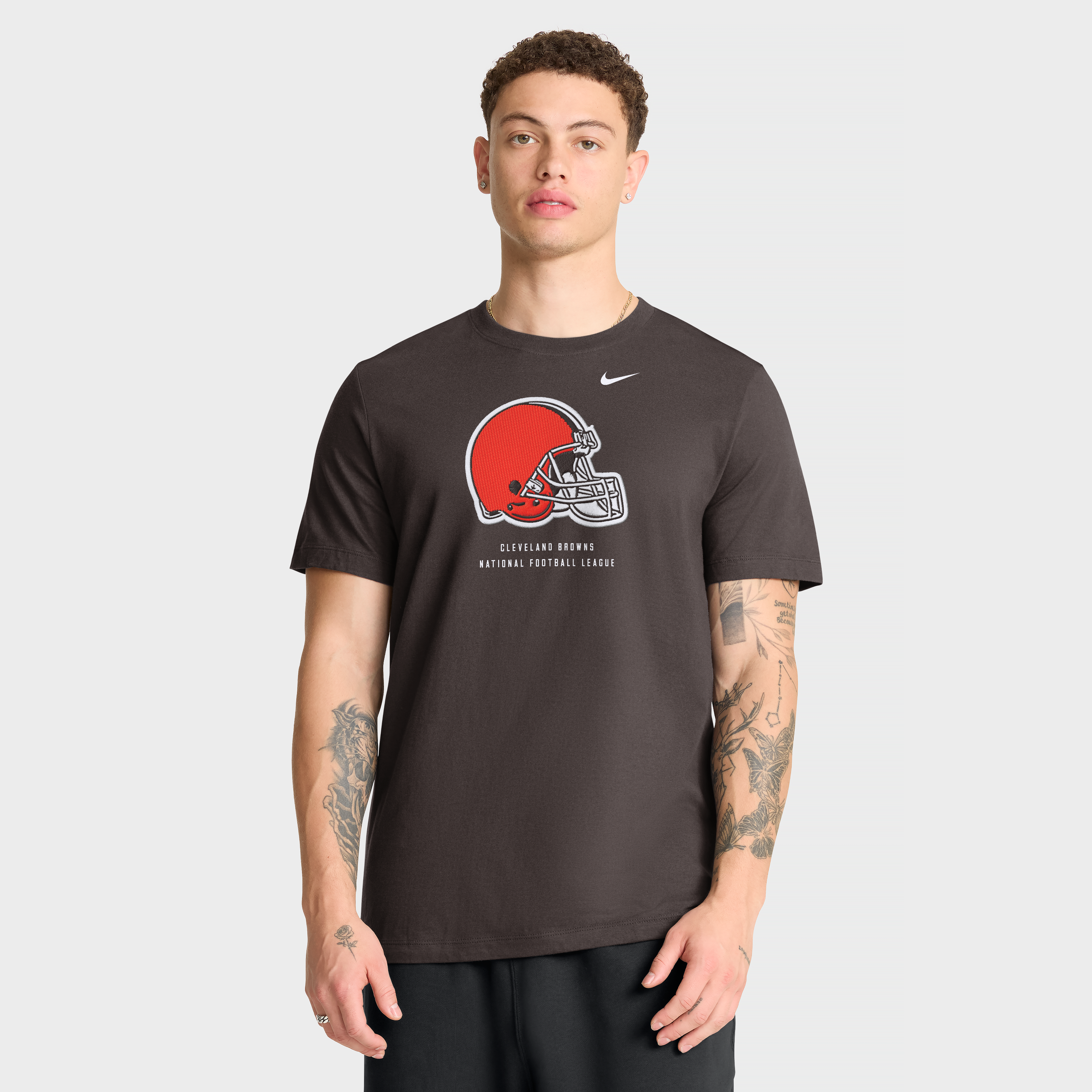 Men’s Nike Brown Cleveland Browns Property Of T-Shirt Men’s Nike Brown Cleveland Browns Property Of T-Shirt