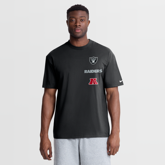 Men's Nike Black Las Vegas Raiders The Forward Heavyweight Max90 T-Shirt