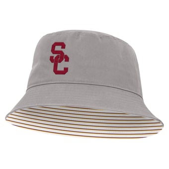 Unisex Nike Gray USC Trojans Primetime Apex Bucket Hat