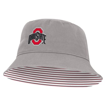 Unisex Nike Gray Ohio State Buckeyes Primetime Apex Bucket Hat