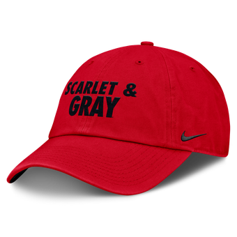 Unisex Nike Scarlet Ohio State Buckeyes Primetime Chant Club Adjustable Hat