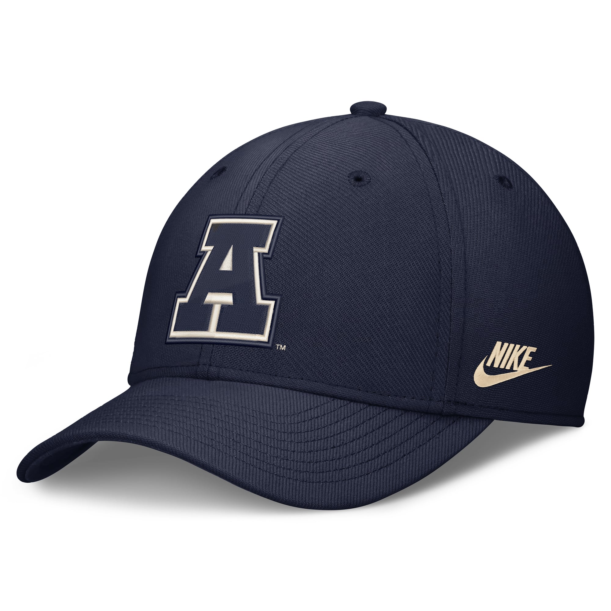 Men's Nike  Navy Arizona Wildcats Dri-FIT Vintage Rise Swooshflex Flex Hat