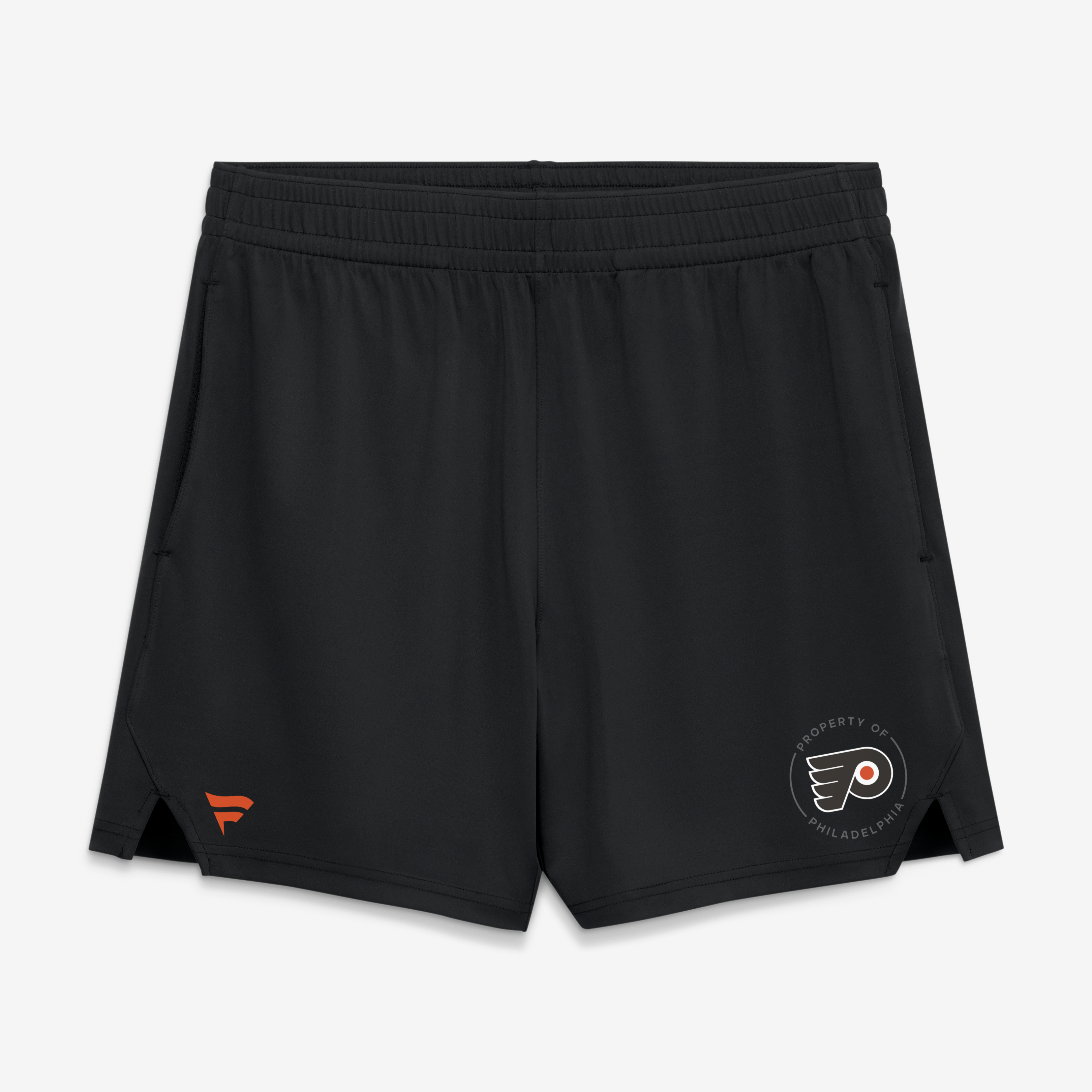 Men's Fanatics Black Philadelphia Flyers Authentic Pro Training Shorts