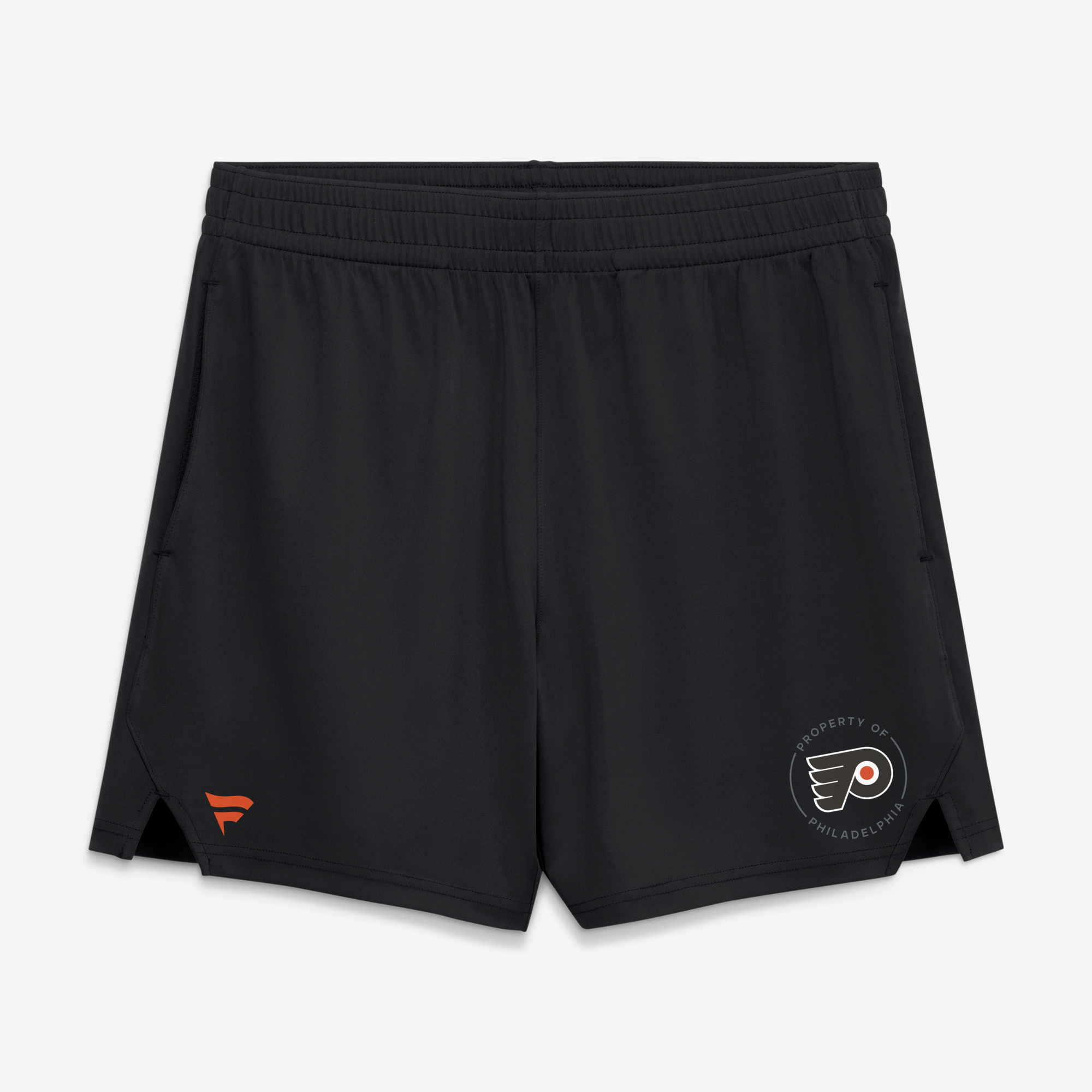 Men's Fanatics Black Philadelphia Flyers Authentic Pro Training Shorts