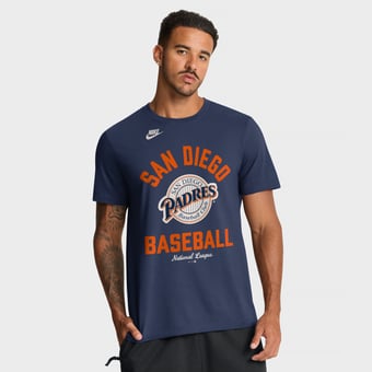 Men's Nike Navy San Diego Padres Cooperstown Collection T-Shirt