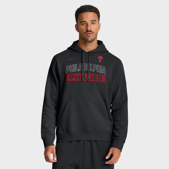 Men's Nike Black Philadelphia Phillies Primetime Club Hoodie