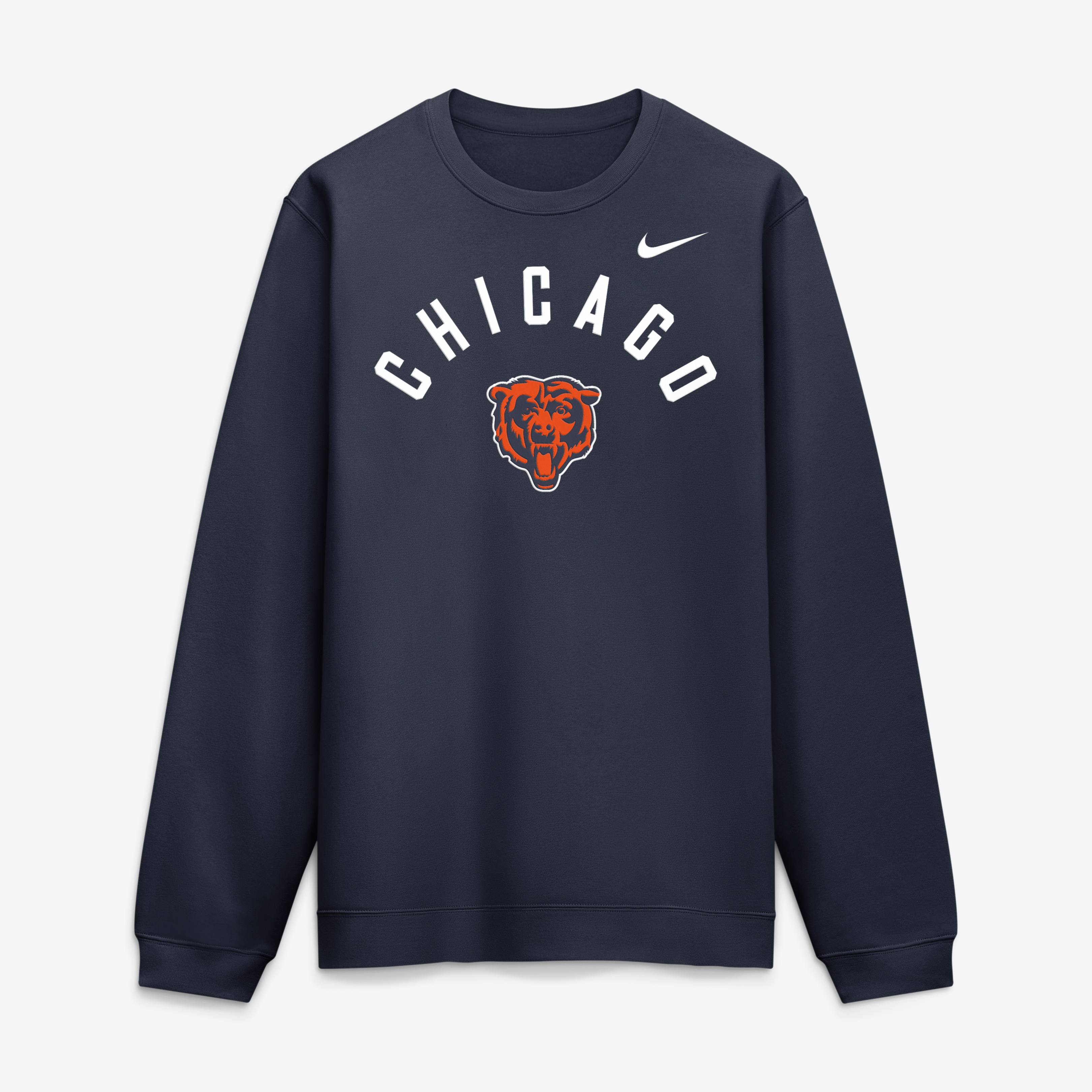 Men's Nike Navy Chicago Bears Primetime Club Sweatshirt
