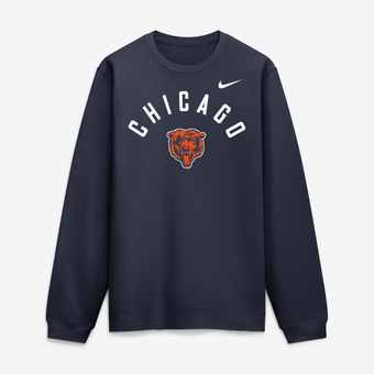 Men's Nike Navy Chicago Bears Primetime Club Sweatshirt