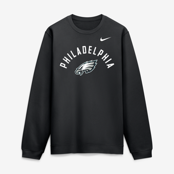 Men's Nike Black Philadelphia Eagles Primetime Club Sweatshirt