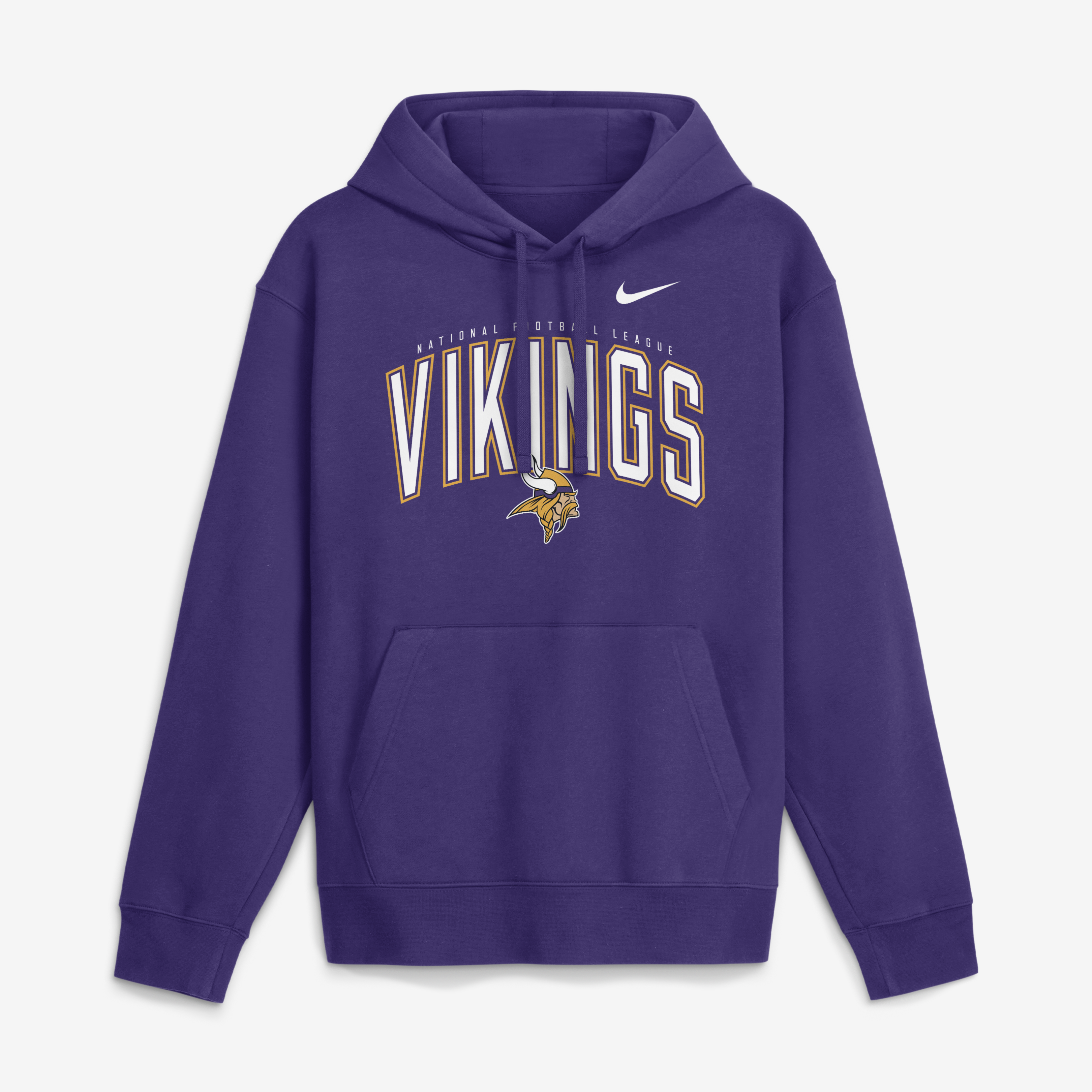 Men's Nike Purple Minnesota Vikings Expect Victory Club Fleece Pullover Hoodie