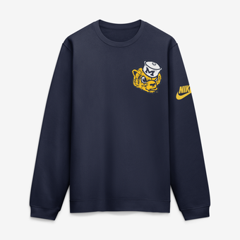 Men's Nike Navy Michigan Wolverines Legacy Sweatshirt