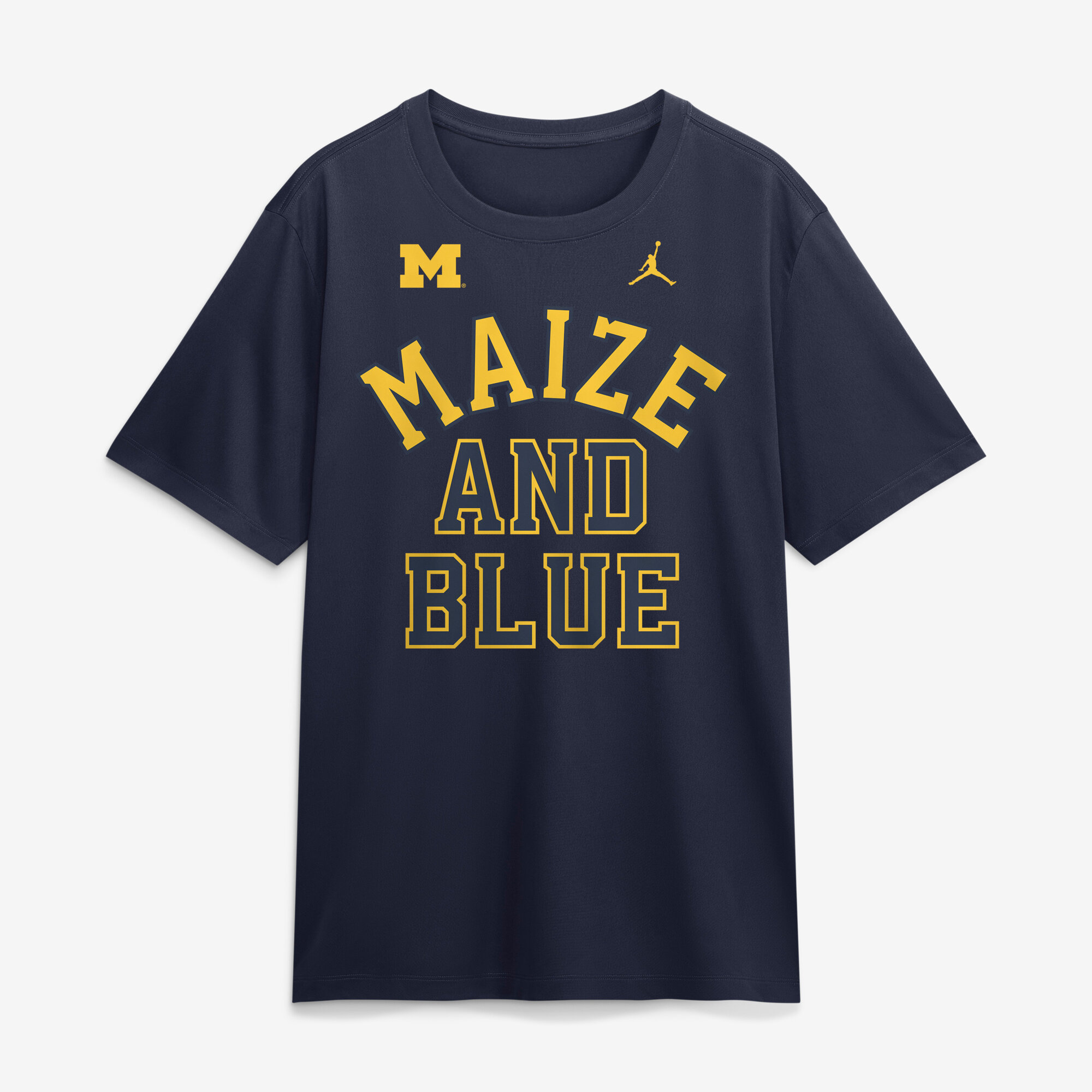 Men’s Jordan Brand Navy Michigan Wolverines Primetime Arch Mantra Legend Dri-FIT T-Shirt Men’s Jordan Brand Navy Michigan Wolverines Primetime Arch Mantra Legend Dri-FIT T-Shirt