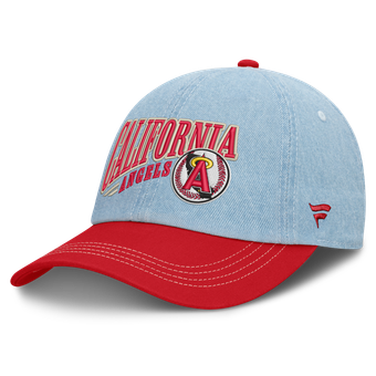 Men's Fanatics  Denim California Angels Retire Adjustable Hat