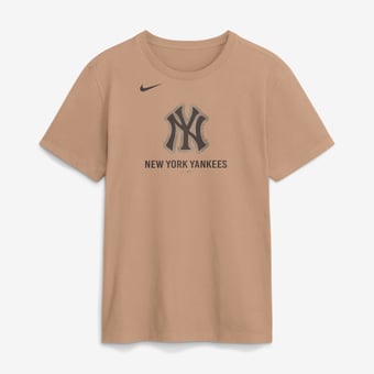 Men's Nike Tan New York Yankees Fashion Cotton T-Shirt