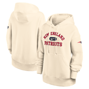 Women's Nike Natural New England Patriots Oversized Legacy Phoenix Hoodie