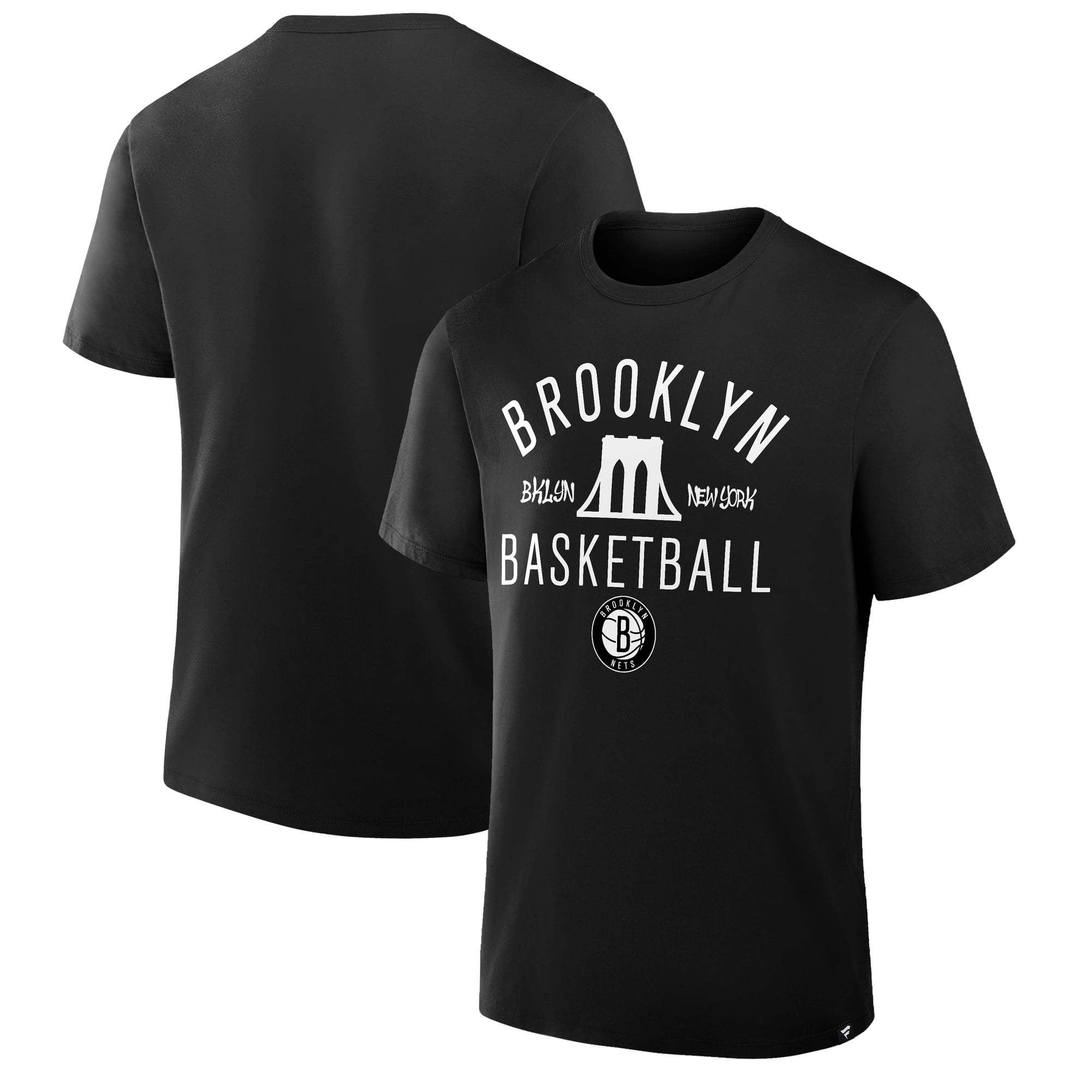 Men's Fanatics Black Brooklyn Nets Hometown Local T-Shirt