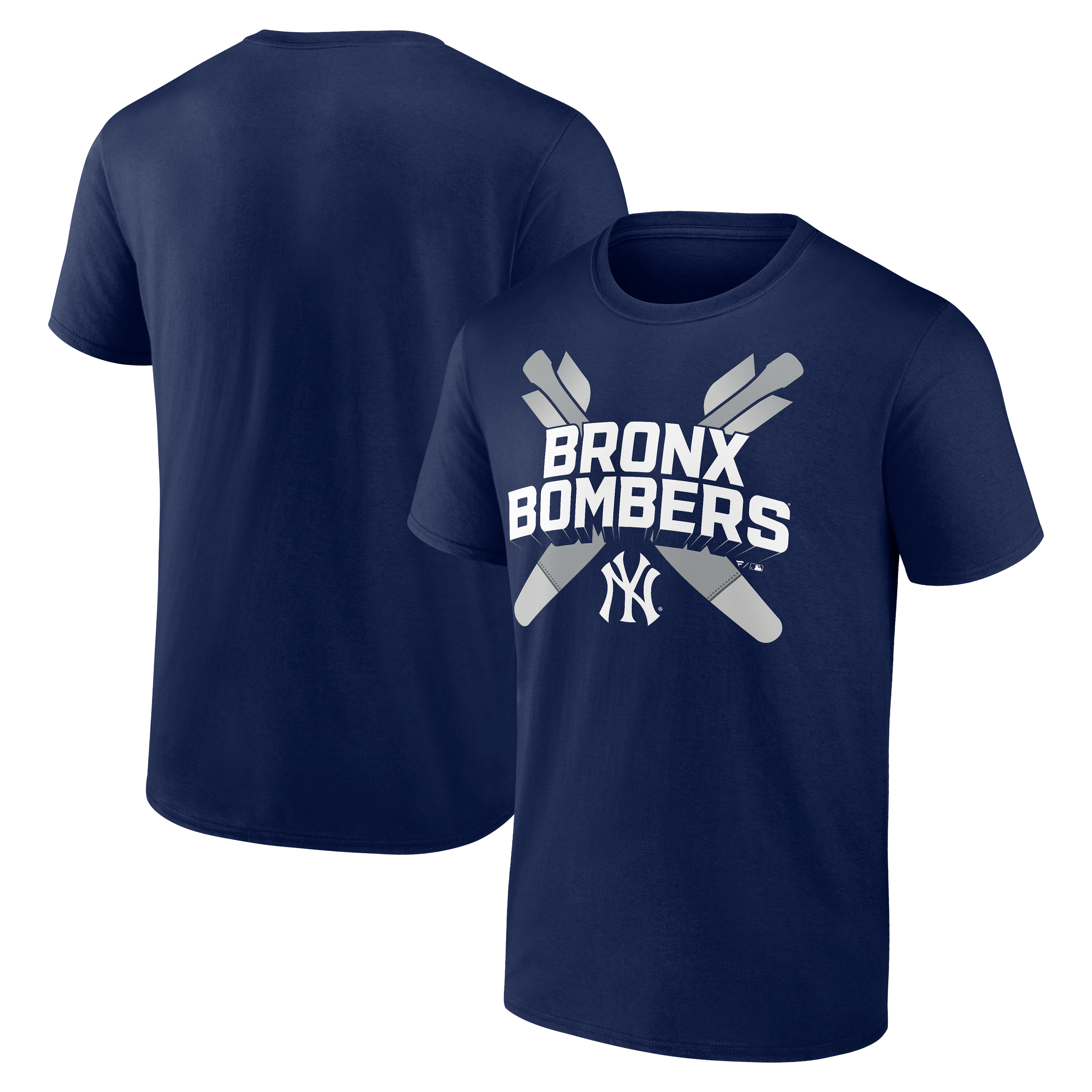 Men's Fanatics Navy New York Yankees Bronx Bombers T-Shirt
