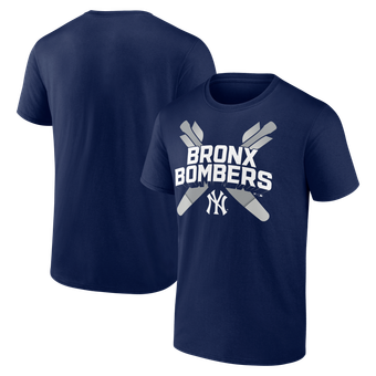 Men's Fanatics Navy New York Yankees Bronx Bombers T-Shirt