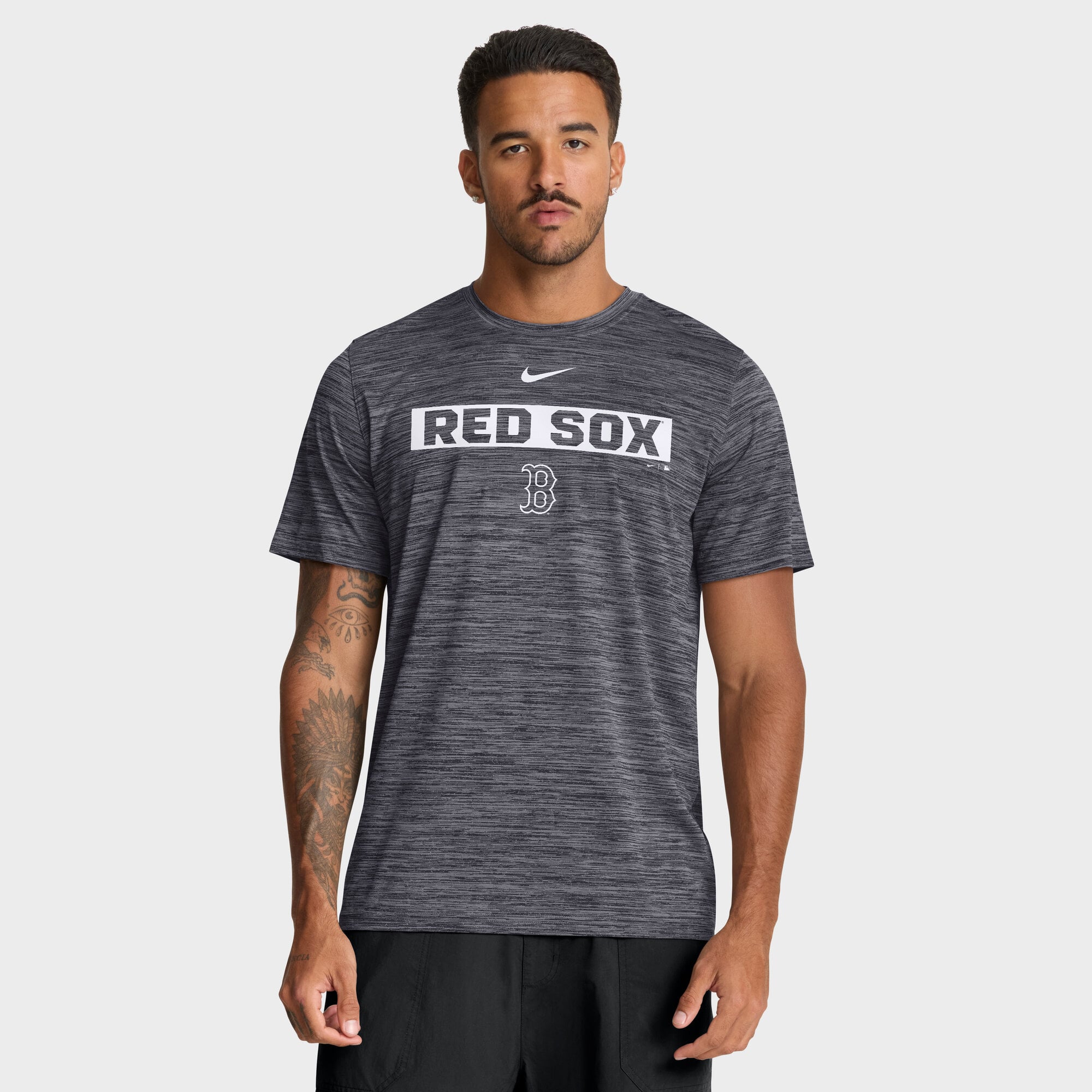 Men's Nike Black Boston Red Sox Velocity Dri-FIT T-Shirt