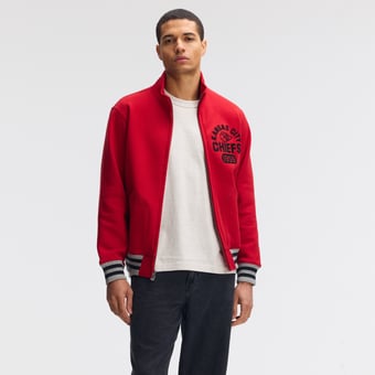 Fanatics Red Kansas City Chiefs IconicFleece Full-Zip Jacket