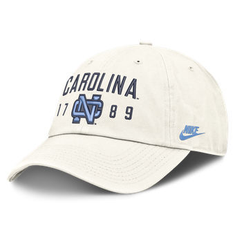 Men's Nike  White North Carolina Tar Heels Legacy Letter & Location Club Adjustable Hat