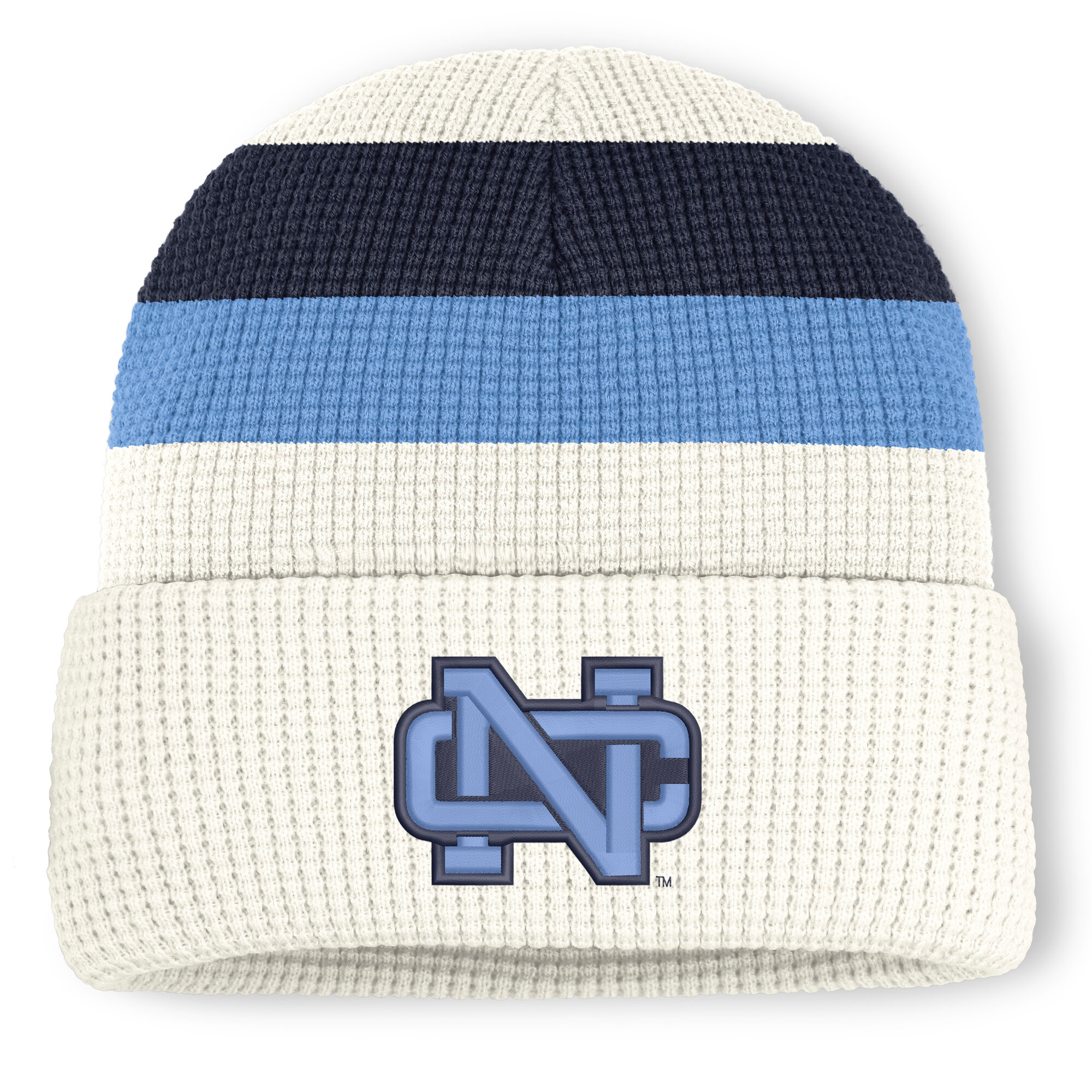 Unisex Nike  White North Carolina Tar Heels Legacy Letter Cuffed Knit Hat